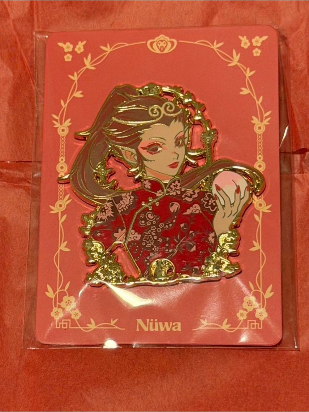Made by Nuwa Chinese Zodiac Pin (monkey)